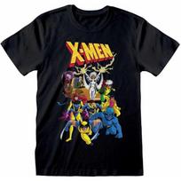 X-Men Unisex Suaugusiųjų Komiksų Marškinėliai, Juodi, Maži S juoda