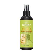 10-In-1 Leave-In Hair Care Spray, Salon-Grade Heat Protection Formula with Argan Oil, Keratin, And Coconut Oil, Delivers Tenfold Hair Care Benefits, 100ml