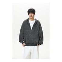 Unisex Retro Striped Zipper Hoodie Cardigan for Spring/Autumn - Casual, Loose Fit Double Extra Large juoda