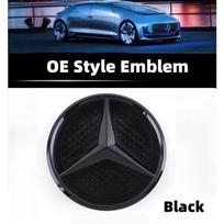 3D Automobilio Grotelių Emblema Žvaigždės Ženklelis Priekinių Grotelių Logotipas Mercedes Benz W204 W205 W213 X253 A B C E S CLA GLB GLC GLE GLS Priedai A-W176 2013-2018