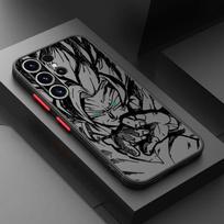 Dragon Ball Goku Vegeta minkšto apvalkalo telefono dėklas, skirtas Samsung Galaxy S10 S21 FE S21 Note 20 10 S24 S23 Ultra S9 S22 Plus S20 S25 Galaxy S25