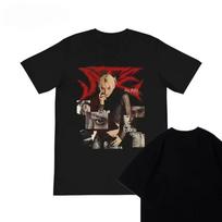 Felix Li Longfu Stray Kids Short Sleeved T-shirt Cotton TEE Street Ins Korean Edition Loose Men and Women Hot Products Summer S