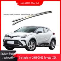 Aliuminio lydinio stogo bagažinė Toyota C-HR ir Yaris Cross - Montavimas be gręžimo. No sidabras