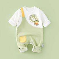 Newborn Unisex Cotton Rompers: Long Sleeve Onesies for Spring & Autumn 90
