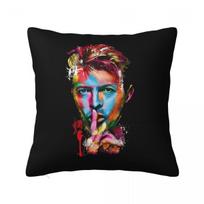 David Bowie Žaibo kvadratinė pagalvės užvalkalas Pagalvės užvalkalas Pagalvės dėklas Dekoratyvinio pledo pagalvės užvalkalas Namams Sofai Svetainei 12x12Inch