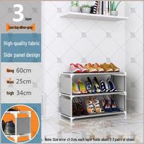 Shoe Rack: Sturdy, Dustproof, Multi-Layer Storage for Dorms and Small Spaces
