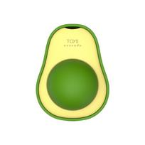 Natural Catnip Healthy Rotatable Wall Stick-on Ball Cats Teeth Cleaning Catnip Ball Toys cat Catnip Scratching Supplies žalia
