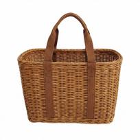 Nendinė vaisių krepšys, Prekybos krepšys, Pikniko krepšys One Size brown