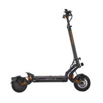 KuKirin G2 Master Bekelės Elektrinis Paspirtukas, 2×1000W, 52V 20.8Ah, 60km/h Maksimalus Greitis, 28° Įkalnė, Pilna Hidraulinė Pakaba, 10” Padangos, LCD Ekranas, IP54 52V 2000W 20.8Ah juoda/oranžinė