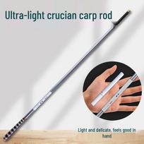 Ultra-Light Ultra-Hard Crucian Carp Rod: Carbon Fiber, Extremely Fine, Taiwan-Style with Braided Handle 4.8m Braided Handle