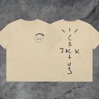 American Niche Trendy Brand Travis Scott Joint Shortsleeved Mens and Womens High Street Tshirt Summer VTG Halfsleeved S