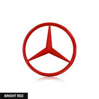 70mm Automobilio Ženklelio Lipdukas Variklio Emblema Dekoras Lipdukas Mercedes Benz AMG A B C D M S R G Klasėms W108 W124 W212 W176 W168 W202 70mm&for Mercedes Benz raudona