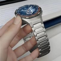 Titano metalo apyrankė, skirta Huawei Watch GT5 Pro 46mm, be tarpo juosta HUAWEI WATCH GT 5 Pro 46MM, prabangi verslo dirželis, riešinė for Huawei GT5Pro 46