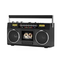 Nešiojamas vintažinis retro USB AM/FM daugiajuostis radijas Stereo belaidis Bluetooth Boombox MP3 Audio kasetės grotuvas įrašymo įrenginys TF
