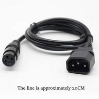3 kontaktų XLR elektrinės transporto priemonės įkroviklis Ličio baterijos įkrovimo stotelės adapteris Universalus įkrovimo laidas Kištukinis jungiklis (vyriškas/moteriškas)