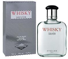 @ Evaflor Whisky Silver Tualetinis vanduo vyrams, purškiklis 100ml Zr-2310-60% nuolaida