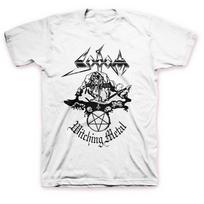 Retas SODOM BAND Remember The Fallen trumpomis rankovėmis baltas vyriškas S-234XL marškinėlis Unisex marškinėlis L