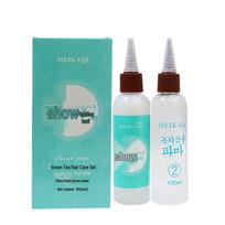 Macho Salon-Style Texture Perm & Cold Perm Hair Lotion for Curls Mekaqixiu (Cream) 100ml*2 white