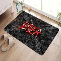 S-Slayer Heavy Metal Grupės Muzika Durų Kilimėlis Vaikų Kambario Miegamojo Dekoras Balkono Neslystantis Durų Kilimėlis Svetainės Kilimėlis 50x80 cm