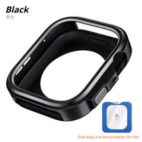 Tvirtas metalinis dėklas, skirtas Huawei Watch Fit 4 Pro, kietas apsauginis dėklas, smūgiams atsparus, apsaugantis nuo įbrėžimų buferis, skirtas Huawei Fit 4pro HUAWEI Watch Fit 4 Pro juoda