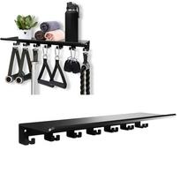 Floating Shelf, Shelf For Home Gym Storage, Gym Rack Wall Mount Organizer, Workout Metal Shelf Holder juoda