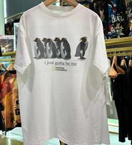 NAUJIENA!!! 'Tiesiog Turiu Būti Savimi' Rockhopper Nat Geo Marškinėliai Unisex Marškinėliai S