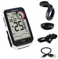 Dviračio kompiuteris SIGMA ROX 4.0 Endurance GPS White HR Set