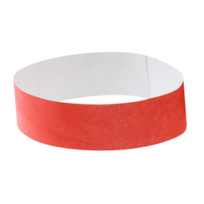 Popierinė apyrankė WRISTVEK, raudona sp., COOL 1vnt.