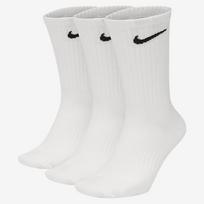 Nike Everyday Lightweight Training Crew kojinės (3 poros ) - Dydis 34 (SX7676-100 Kojinės)