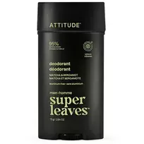 Attitude Super Leaves Matcha & Bergamot Deodorant - Natūralus vyriškas dezodorantas, 75,0 g