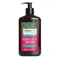 ARGANICARE_Keratin Leave-In Conditioner kondicionierius be išskalavimo sausam plaukui 400ml