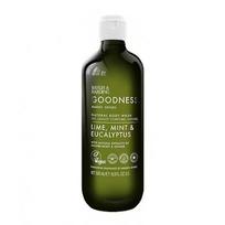 Goodness Awaken Lime, Mint & Eucalyptus Body Wash Kūno prausiklis 500ml