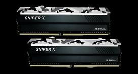 G.Skill Sniper X 16GB, DDR4, 3200 MHz, RAMGSKF4_3200C16D_16GSXWB