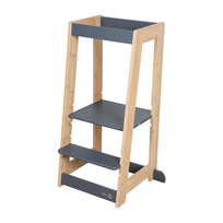 ROBA virtuvės bokštelis, Anthracite/Bamboo, 440113AB