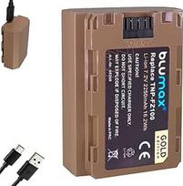 "Blumax" baterija, suderinama su "Sony NP-FZ100" | 2250 mAh su C tipo USB įkrovimo lizdu - skirta "Alpha 9 II A9 II A9 / A7C A7 III - IV // A1 6600 FX30 ZV-E1