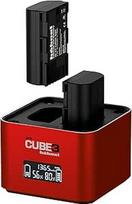 "Hähnel" - "ProCube3" - "Canon" - DSLR Duo įkroviklis - greitesnis įkrovimas - C tipo USB įvestis