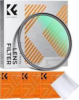 "K&F CONCEPT Black Promist" 1/8 filtras 67 mm optinis stiklas su daugialype nano danga, skirtas vaizdo įrašams / portretinėms nuotraukoms (Nano-Klear)