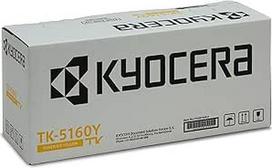 "Kyocera TK-5160Y" geltonos spalvos toneris, 12 000 puslapių, originali "Premium" klasės spausdintuvo kasetė 1T02NTANL0, skirta ECOSYS P7040cdn