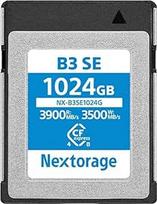 "Nextorage CFexpress 4.0 Type B Card 1024GB, japoniška atminties kortelė, duomenų saugykla CF Express Type B, fotoaparato priedas "Sony/Nikon/Canon/Panasonic/Fujifilm", B3SE NX-B3SE1024G