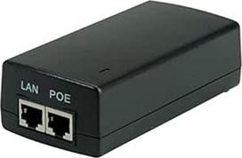 "VALUE" Gigabitinis PoE+ injektorius, 30 W, juodas