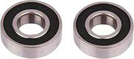 20/50 vnt. 623 623rs 6232rs guolis 623-2RS 623-2rs 3x10x4 miniatiūrinis rutulinis guolis 623RS 3 x 10 x 4 mm (20 vnt.)