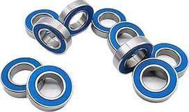 5 MR115RS guolių pakuotė 5 x 11 x 4 mm ABEC-7 Miniatiūriniai MR115-2RS rutuliniai guoliai Mėlyni sandarūs MR115 2RS guoliai