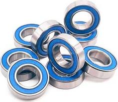 6800RS guolis 10 vienetų 10 x 19 x 5 mm ABEC-7 Hobby elektrinis RC automobilis sunkvežimis 6800 RS 2RS rutulinis guolis 6800-2RS mėlynas sandarus