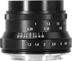 7artisans 35mm f1.2 Mark II APS-C objektyvas su didesne diafragma tinka Nikon Z-mount kompaktiškiems veidrodiniams fotoaparatams Nikon Z6 Z7 Z50...