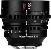 7artisans 50mm T1.05 Cine Lens didelės diafragmos rankinio fokusavimo kino objektyvas (skirtas M43)