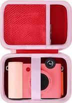 Kietas apsauginis dėklas skaitmeniniam momentiniam fotoaparatui ir nuotraukų spausdintuvui "Kodak Smile+ 2-in-1" (raudonas + rožinis)