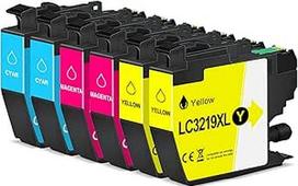 LeciRoba LC3219XL Brother spausdintuvo kasetės LC3219 XL LC3219 LC3217 Multipack, skirtos Brother MFC-J5330DW MFC-J6530DW MFC-J6930DW MFC-J6930DW MFC-J5335DW MFC-J5730DW MFC-J6935DW MFC-J5930DW (6 pakuotės)