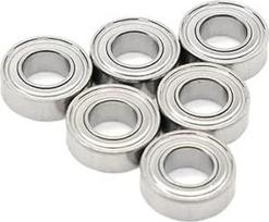 MR126zz Guoliai 6 x 12 x 4 mm 10 vienetų ABEC-9 Miniatiūriniai rutuliniai guoliai MR126 Z ZZ MR126Z