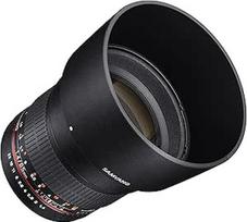 Samyang SY85M-FX 85 mm F1.4 itin platus objektyvas, skirtas "Fuji X" fotoaparatams su X laikikliu