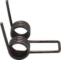 Torsionfeder, V-förmige Feder, 1 Stück 3 mm Drahtdurchmesser Federstahl Hochleistungs-Doppeltorsionsfeder Außendurchmesser 23 mm, 3 x 12 x 60 mm